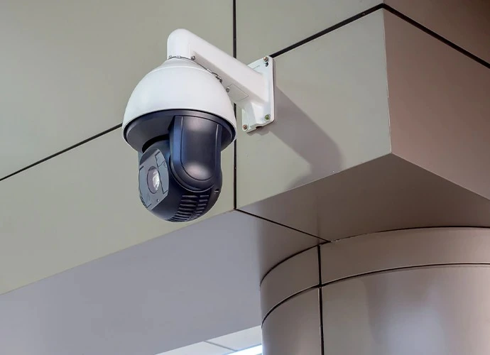 Câmera de segurança profissional para monitoramento de ambientes